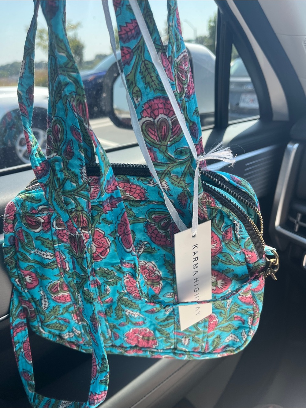 Karma highway kantha Crossbody Bag
